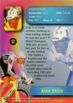 1997 Eurostar Tour de France #57 Alex Zulle Back